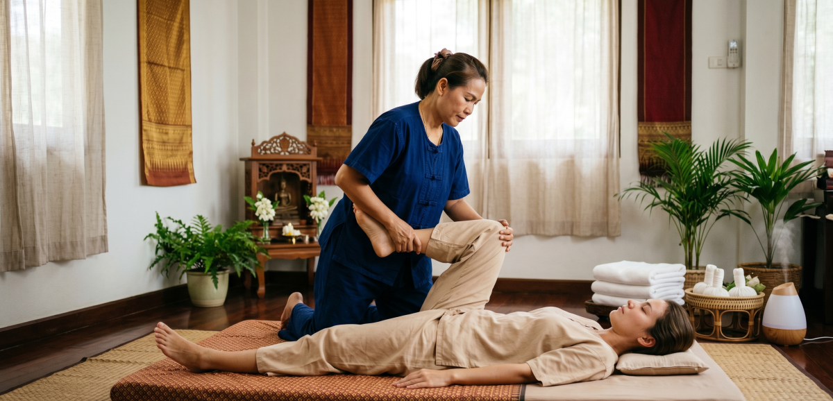 Thai Aroma Therapy Massage Service